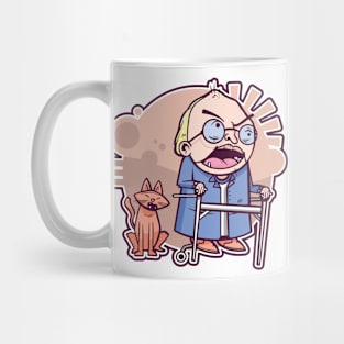 Funny Grumpy Grandpa Mug